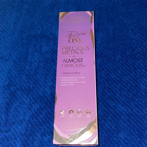 Digital 2 in 1 Twist Hair Straightener and Curling Flat Iron - Picture 3 of 6